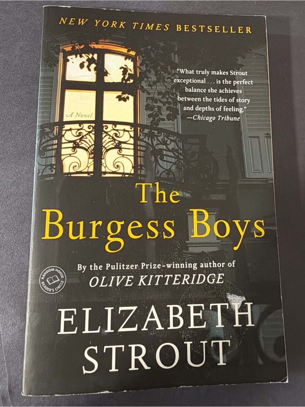 The Burgess Boys by Elizabeth Strout